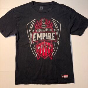 WWE Authentic Wear Roman Reigns Ashes To Empire Wrestling Tshirt Men’s Large